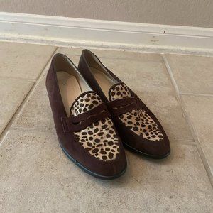 Clifford & Wills Women's Animal Print Loafers